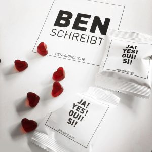 Ben Spricht Fruchtgummis Hochzeitsmesse